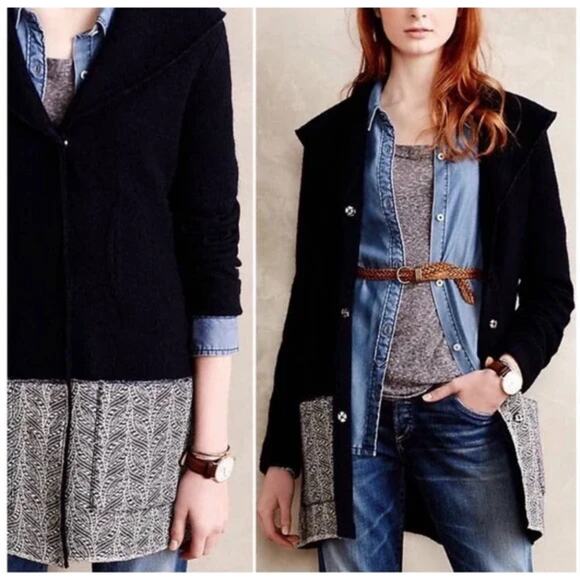 Angel of the North Women’s XXS Wool Button Front Jacket - Picture 2 of 10